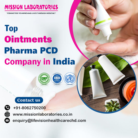 Top Ointment Pharma PCD Company in India